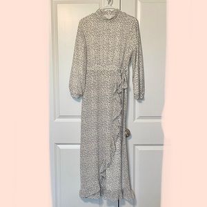 Zahraa the Label Floral Long Sleeve Maxi Dress